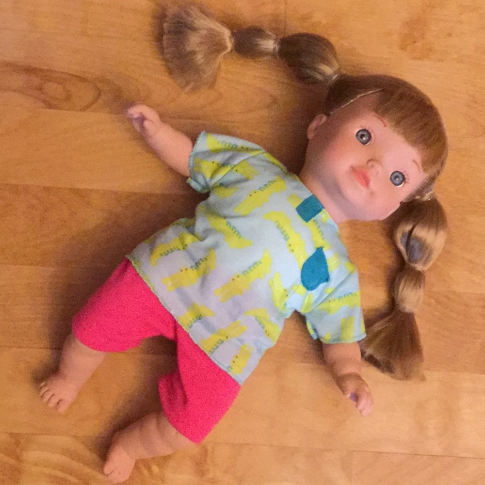 You & me baby doll / soft body-arms legs face hard